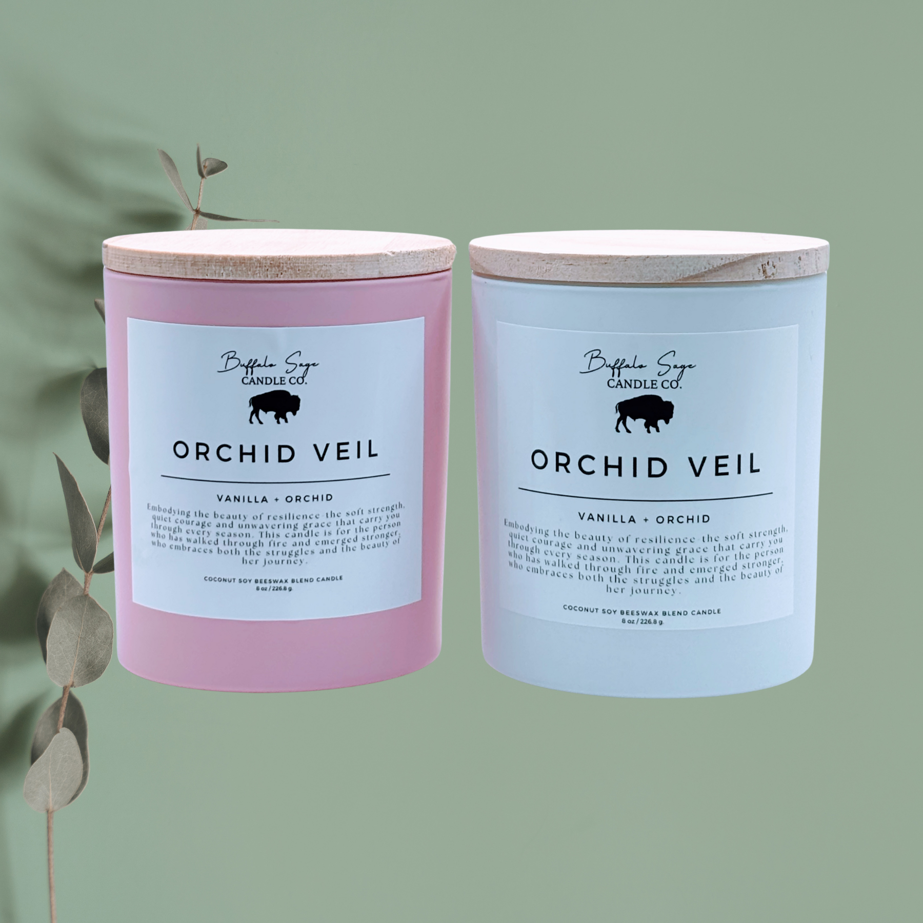 8 oz Orchid Veil Candle