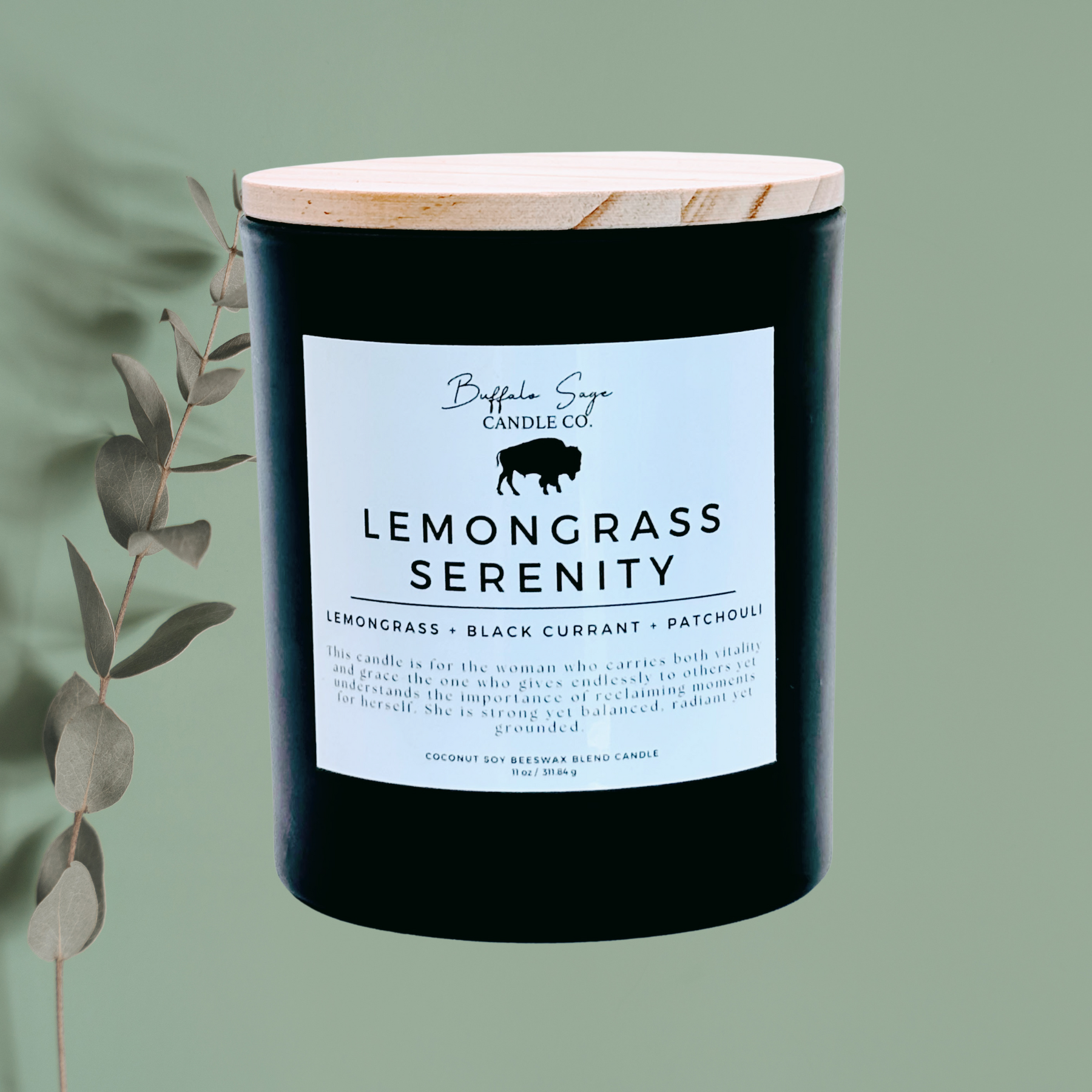 11 oz. Lemongrass Serenity Candle