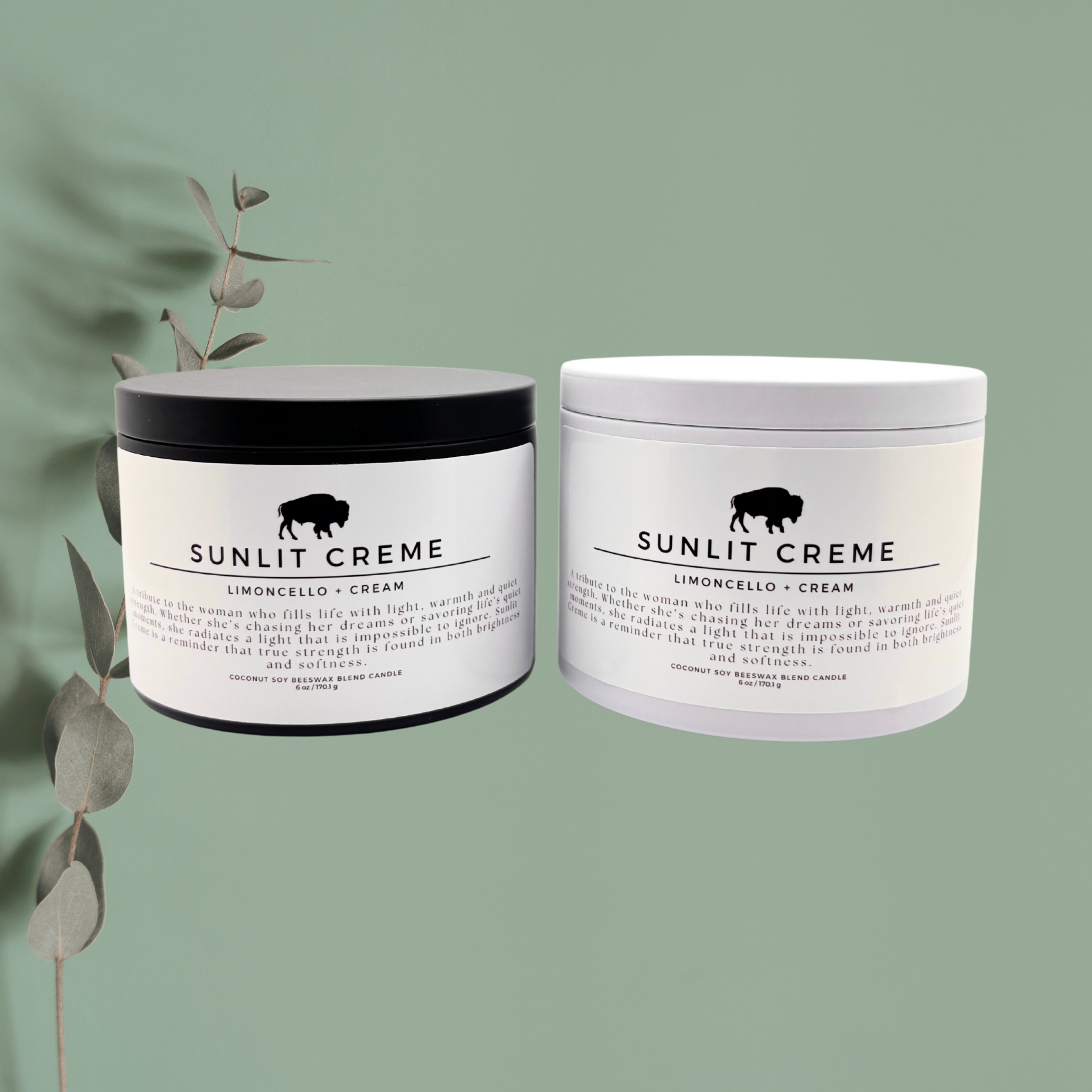 6 oz Sunlit Creme Candle