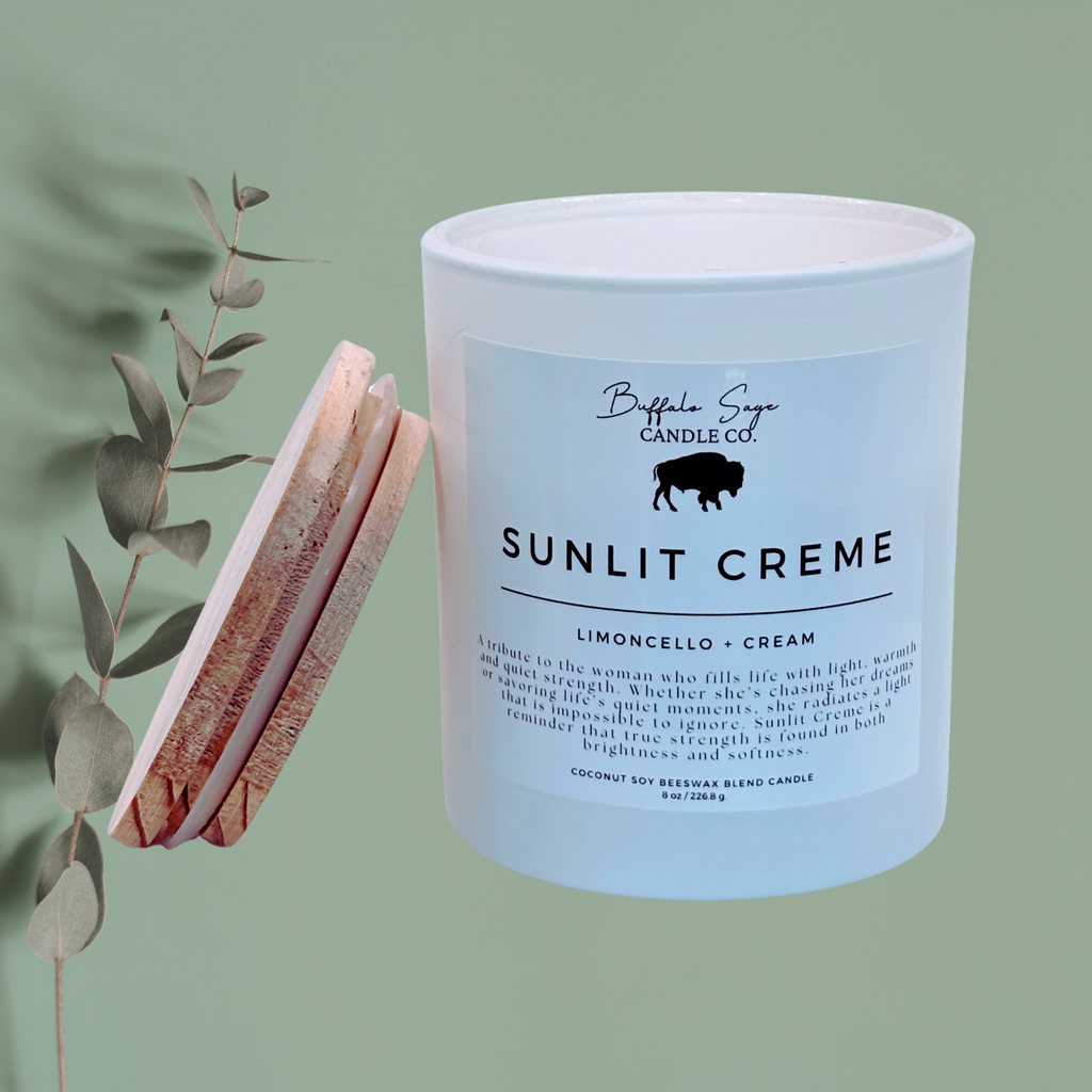 8 oz Sunlit Creme Candle