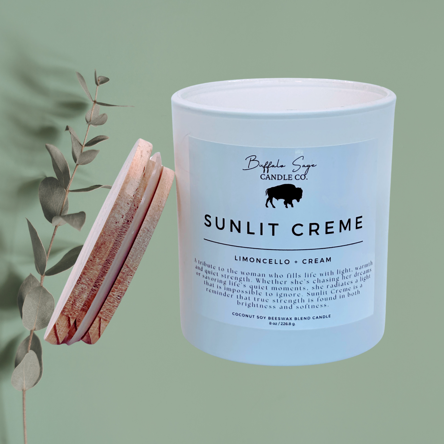 8 oz Sunlit Creme Candle