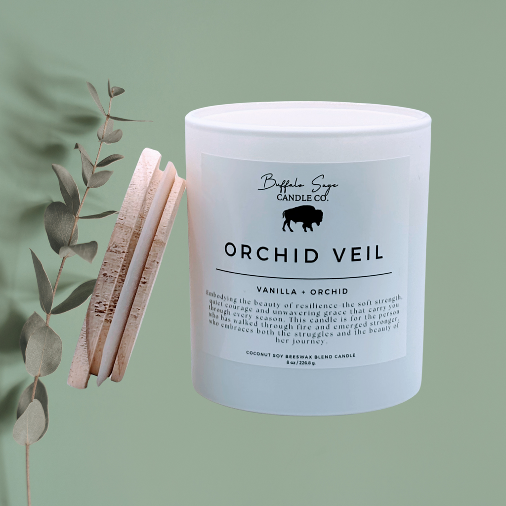 8 oz Orchid Veil Candle