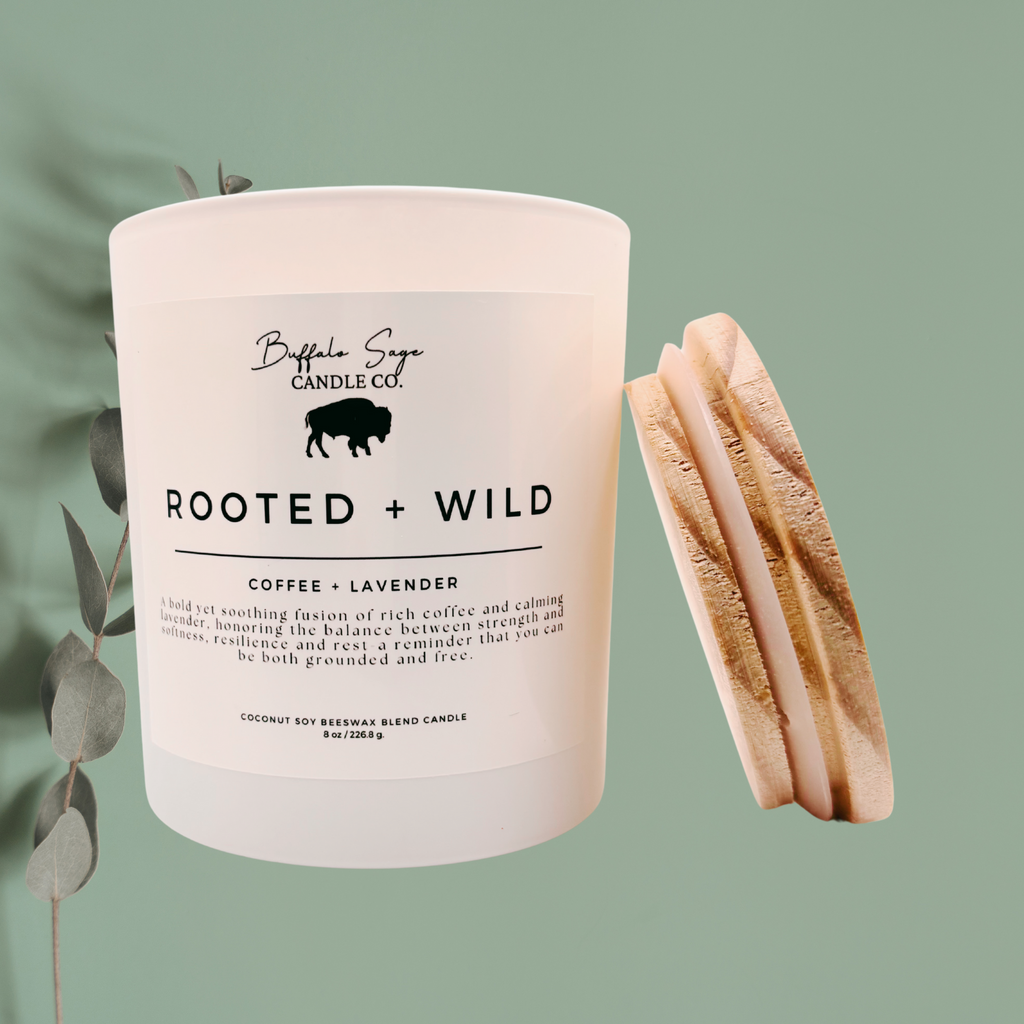 8 oz Rooted + Wild Candle