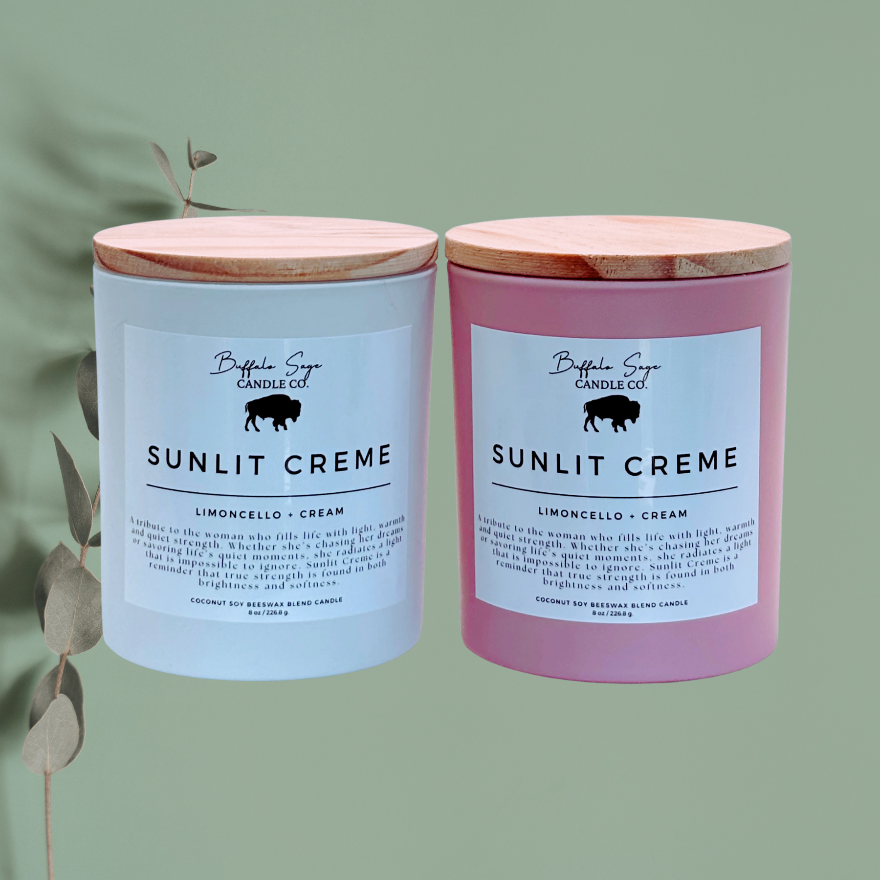 8 oz Sunlit Creme Candle