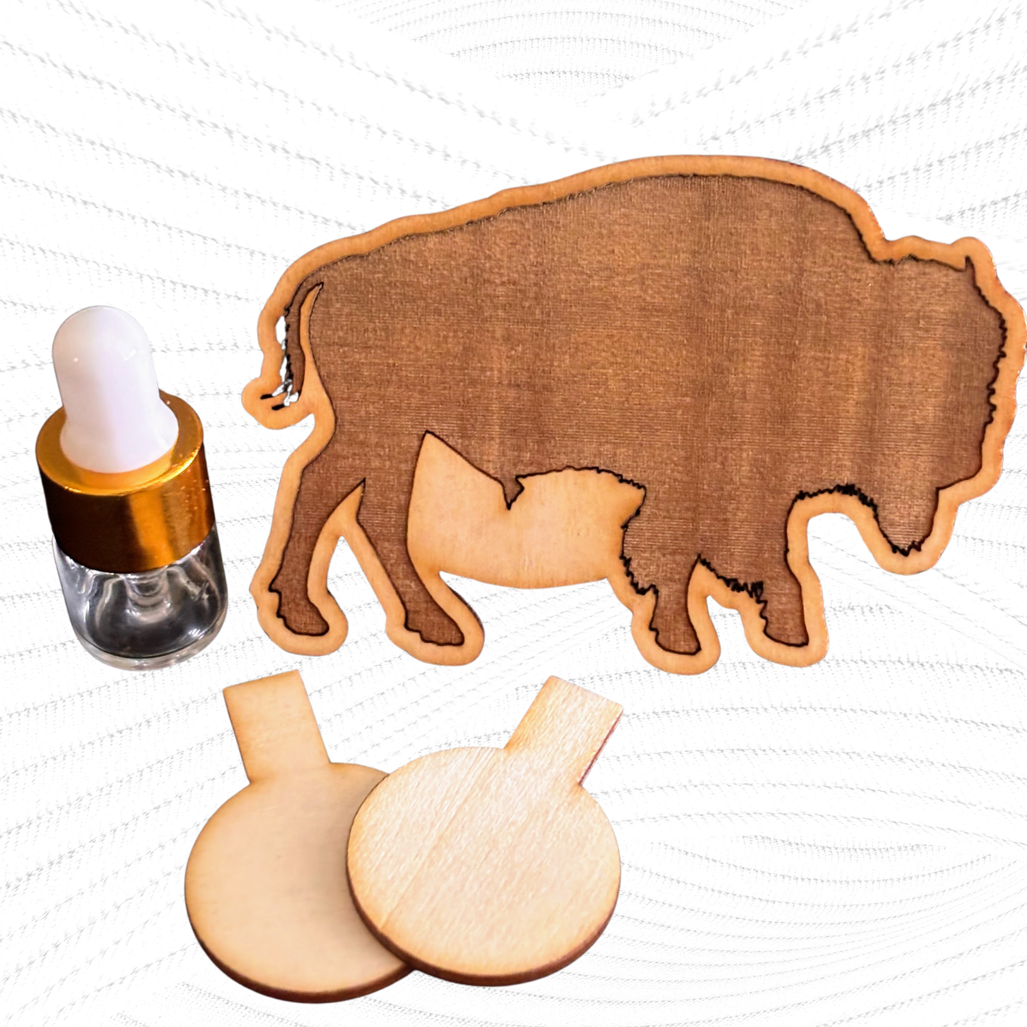 Buffalo Sage Dark Logo Vent Clip