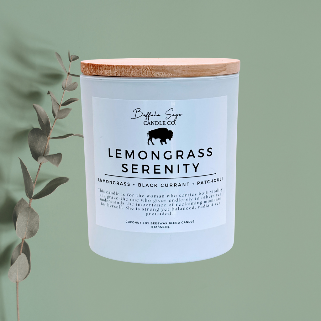 8 oz. Lemongrass Serenity Candle