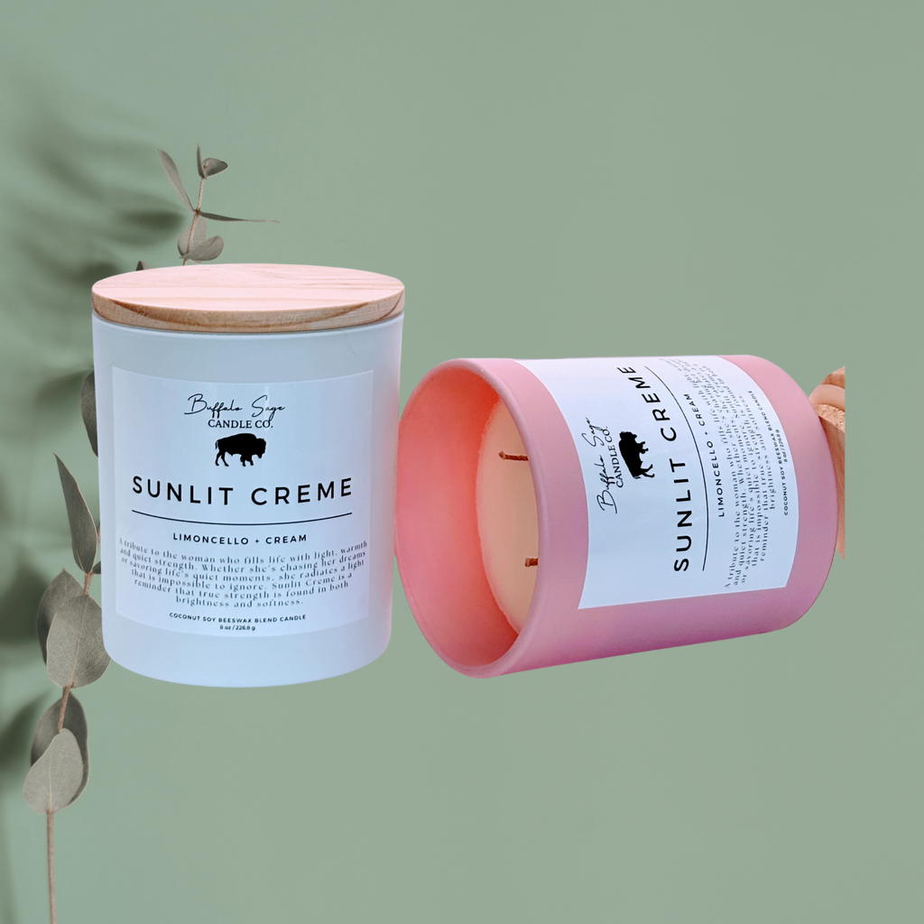 8 oz Sunlit Creme Candle
