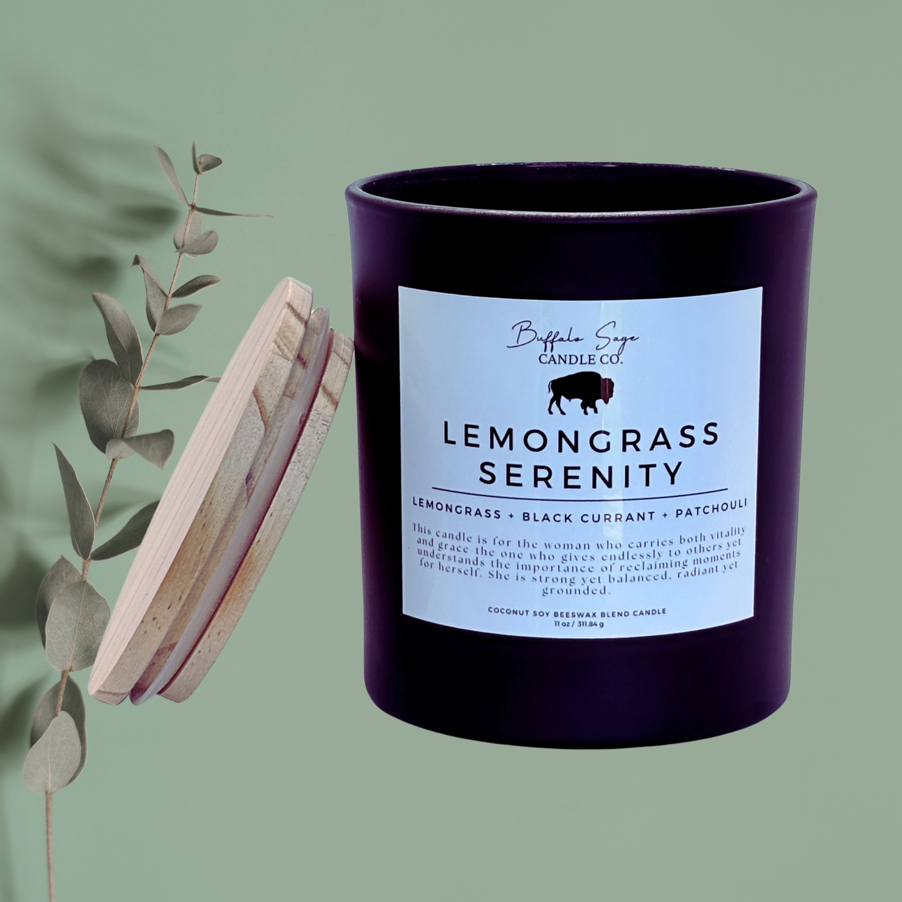 11 oz. Lemongrass Serenity Candle