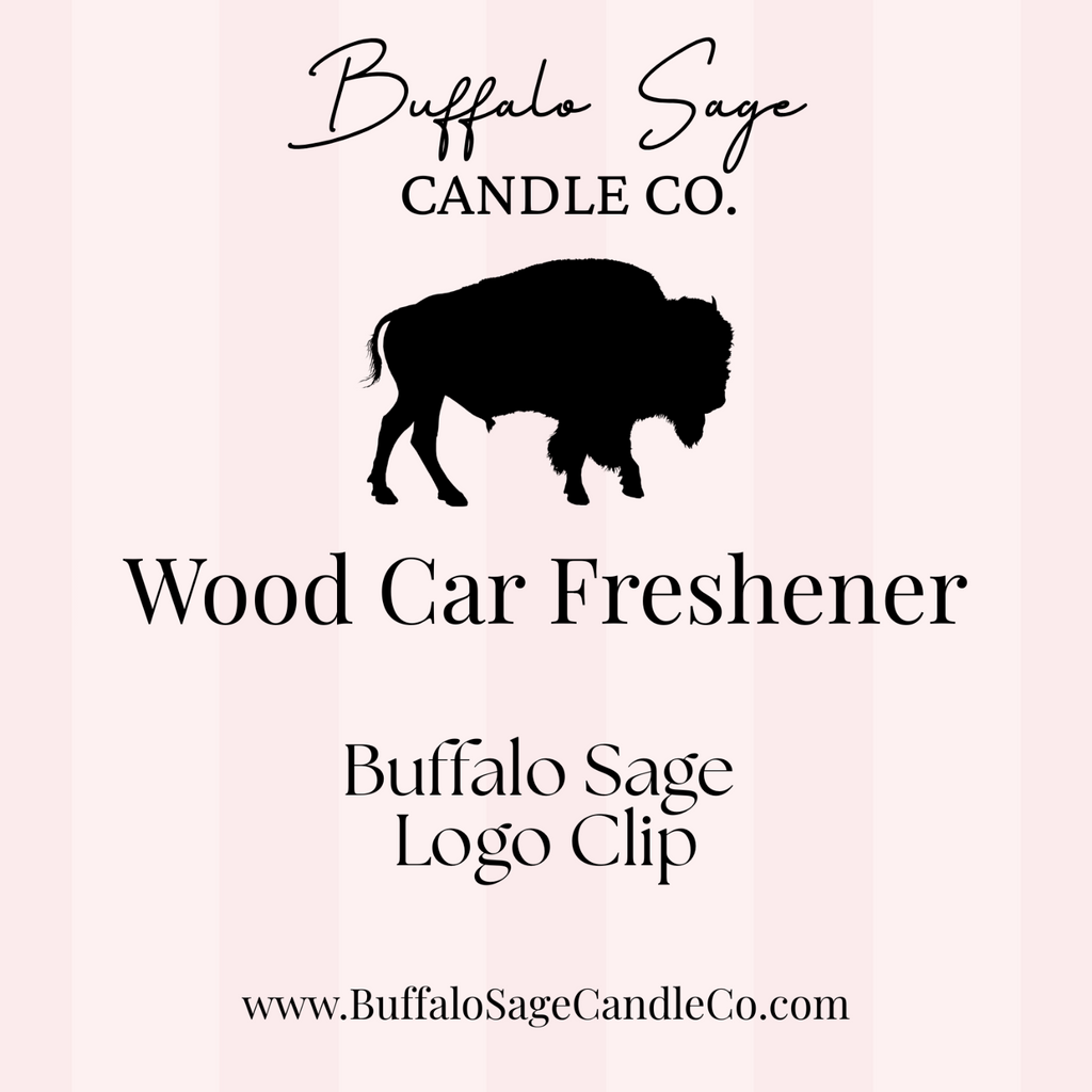 Buffalo Sage Light Logo Vent Clip