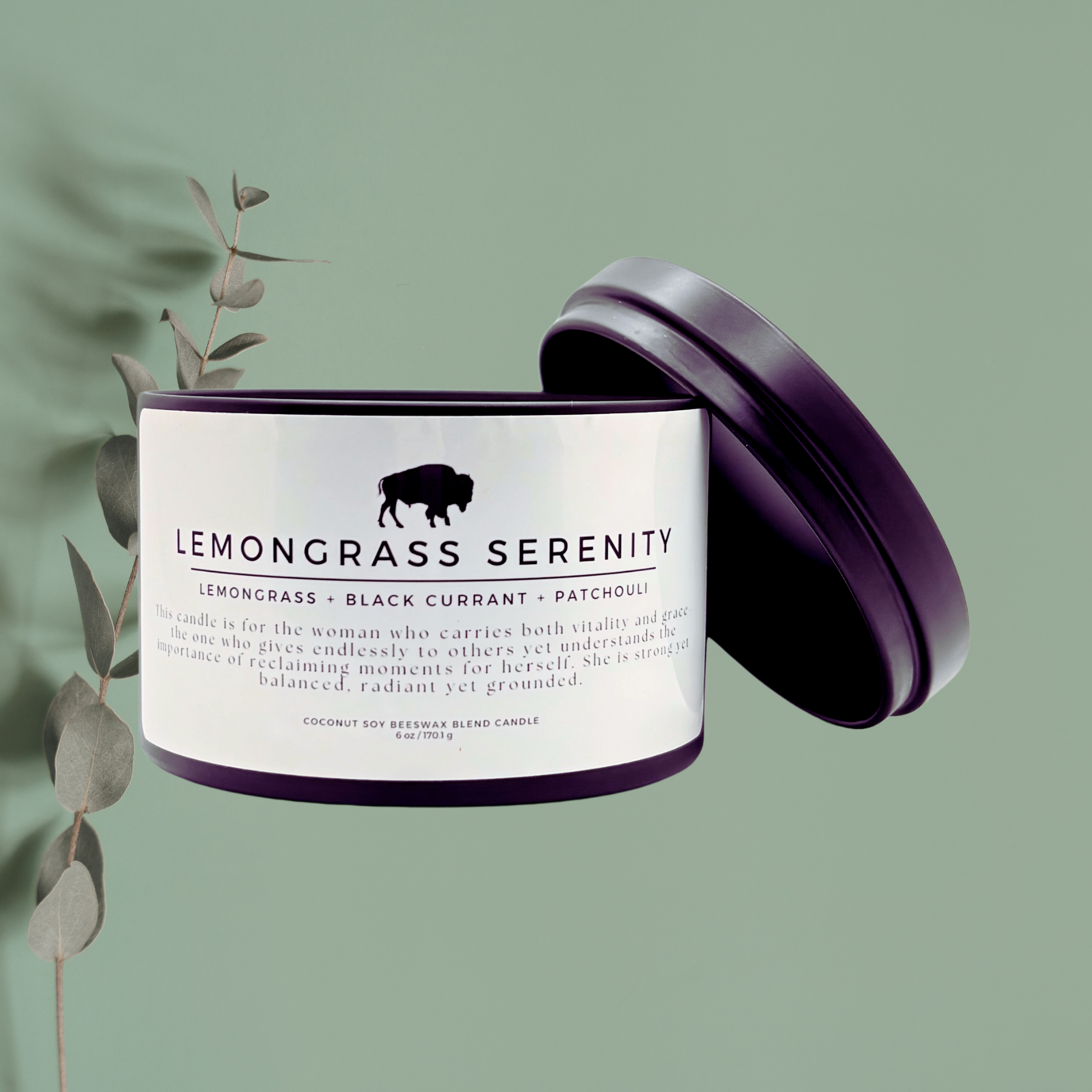 6 oz. Lemongrass Serenity Candle