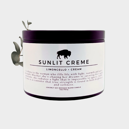 6 oz Sunlit Creme Candle