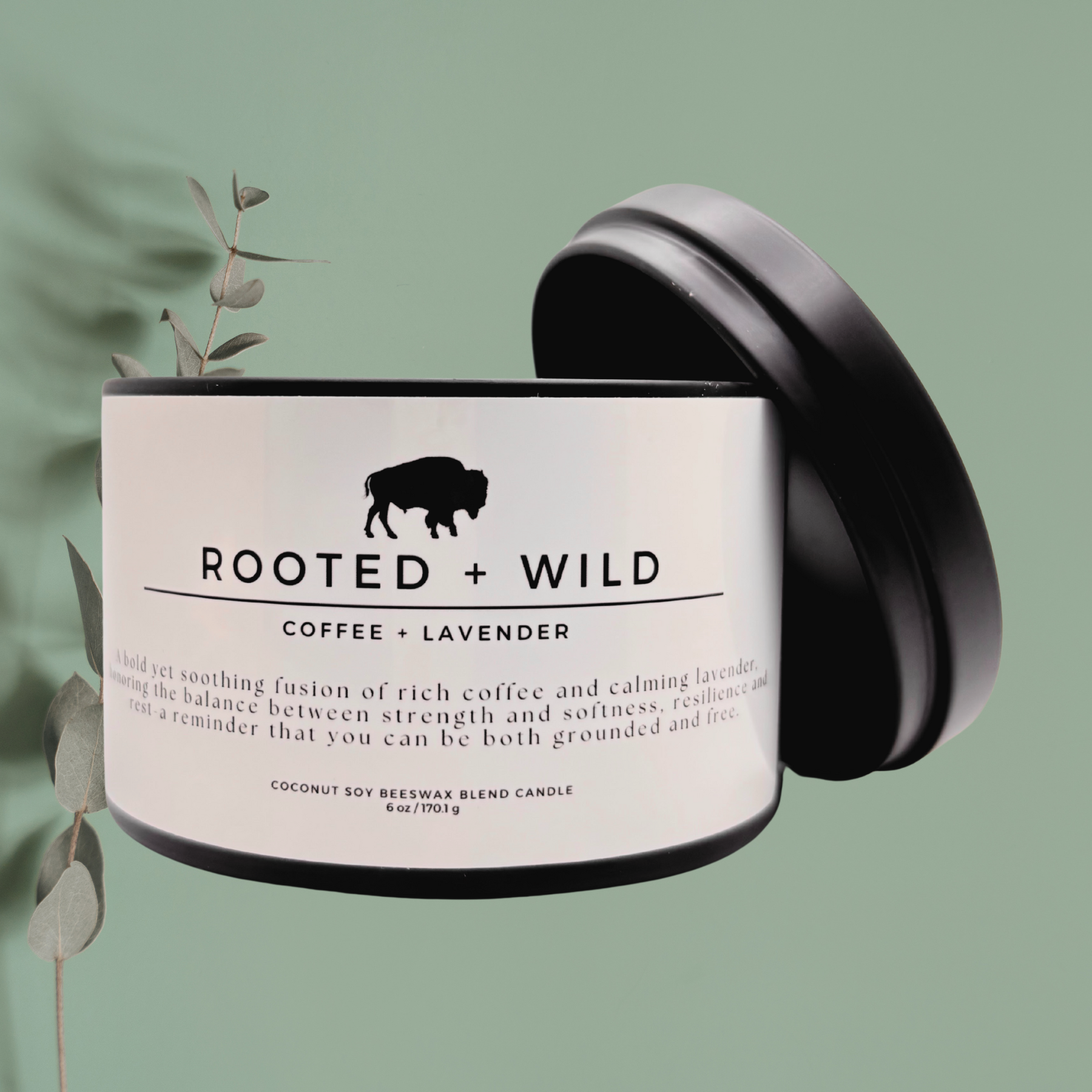 6 oz Rooted + Wild Candle