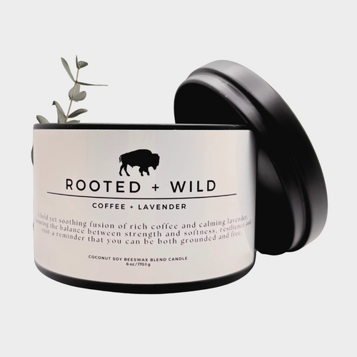6 oz Rooted + Wild Candle