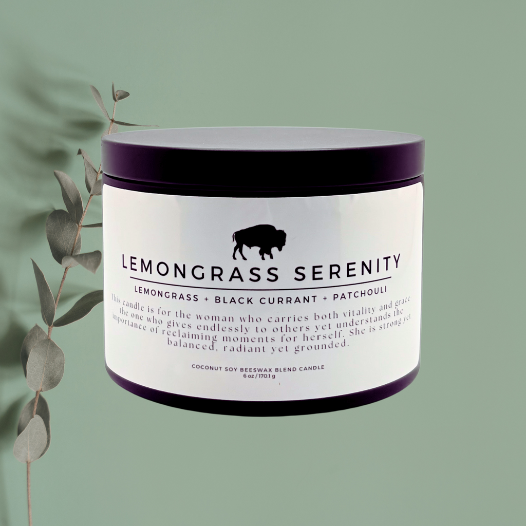 6 oz. Lemongrass Serenity Candle