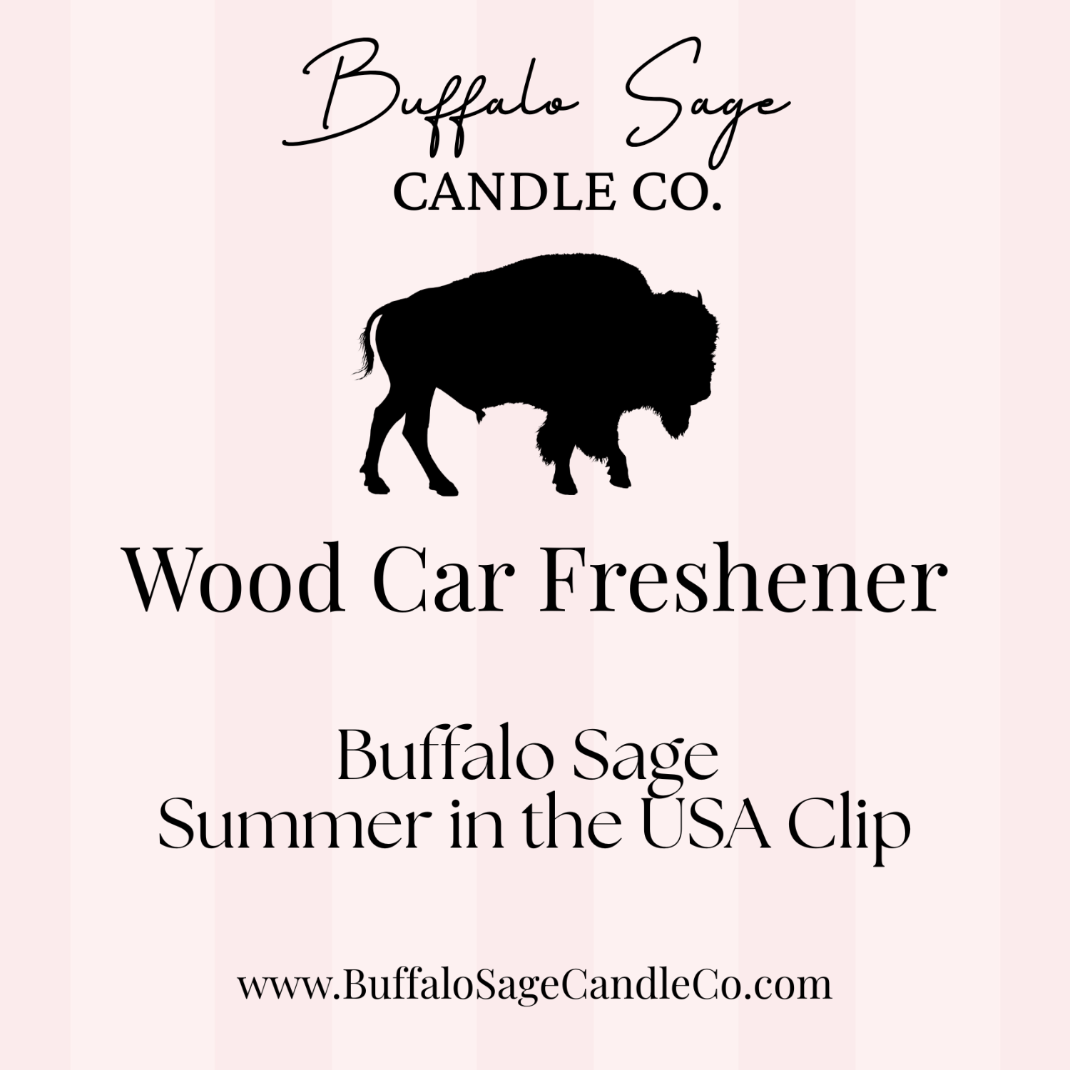 Buffalo Sage Summer in the USA Vent Clip