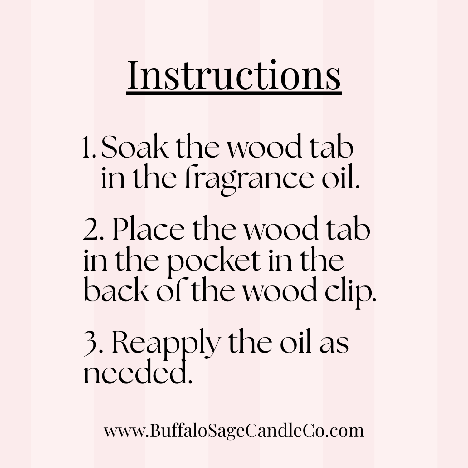 Buffalo Sage Summer in the USA Vent Clip