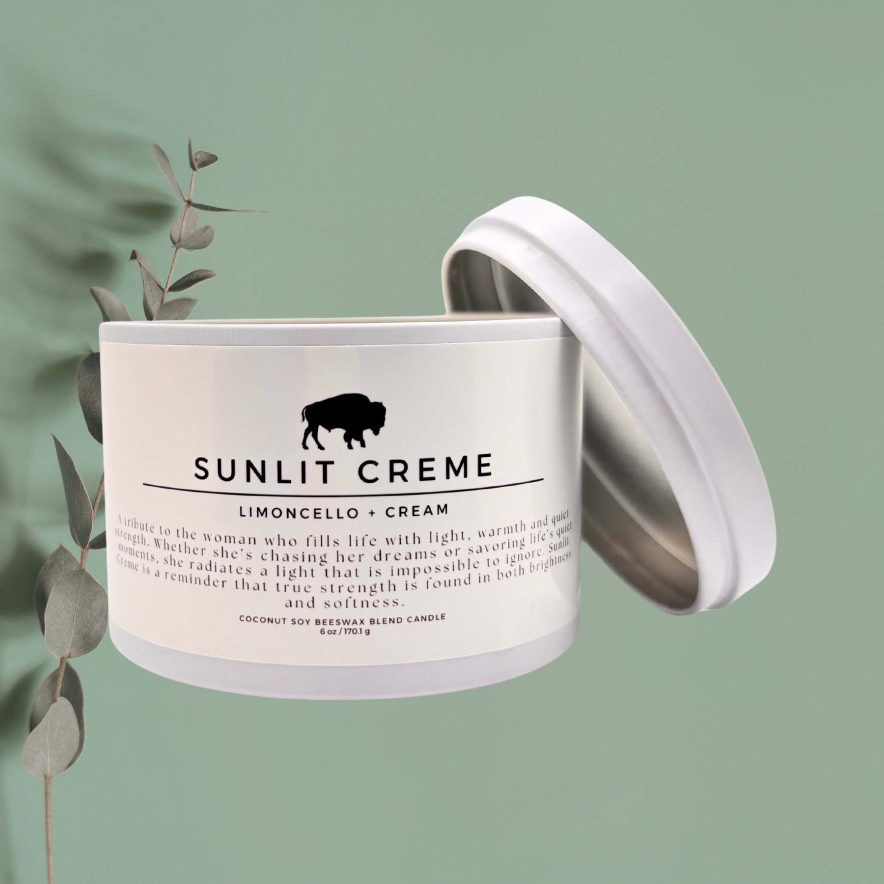 6 oz Sunlit Creme Candle