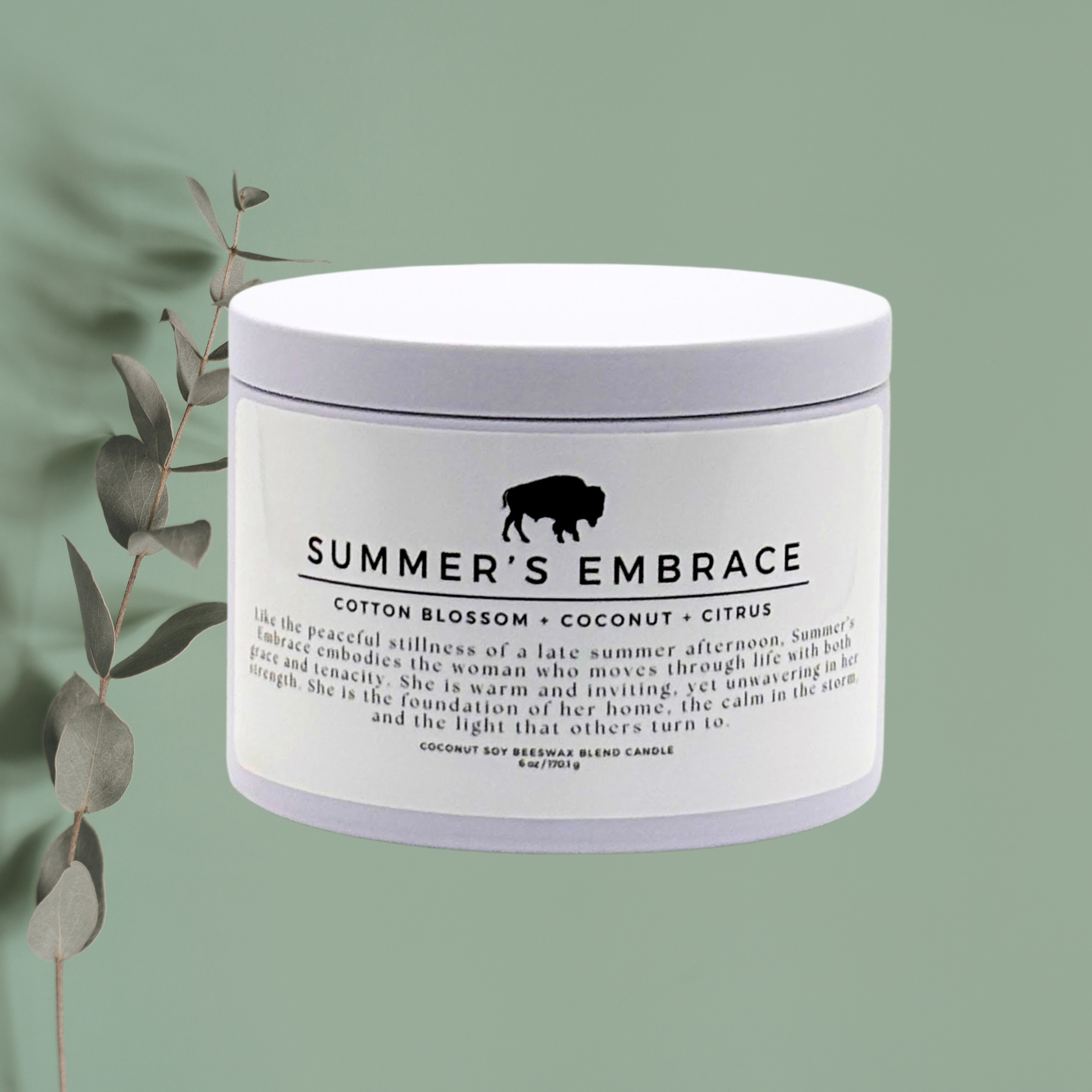 6 oz Summer's Embrace Candle