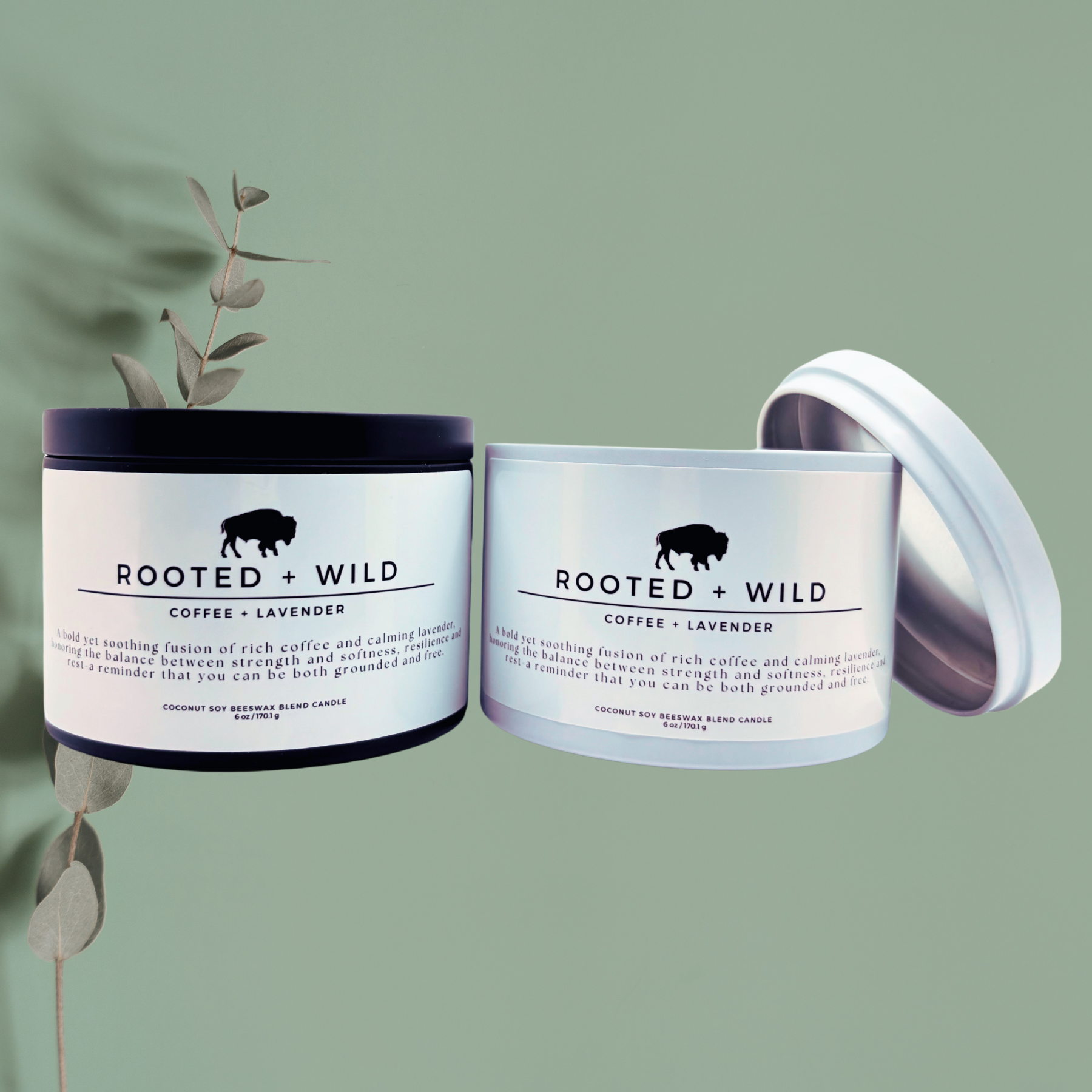 6 oz Rooted + Wild Candle