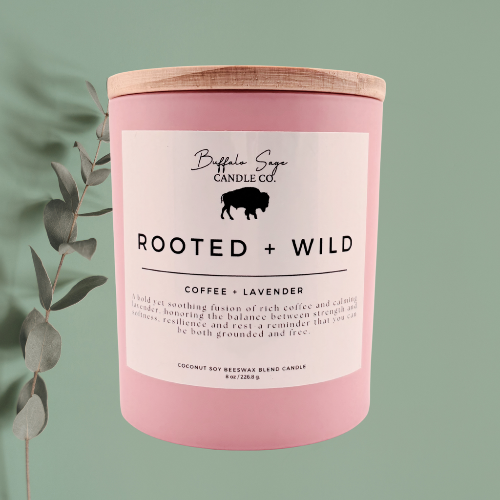 8 oz Rooted + Wild Candle