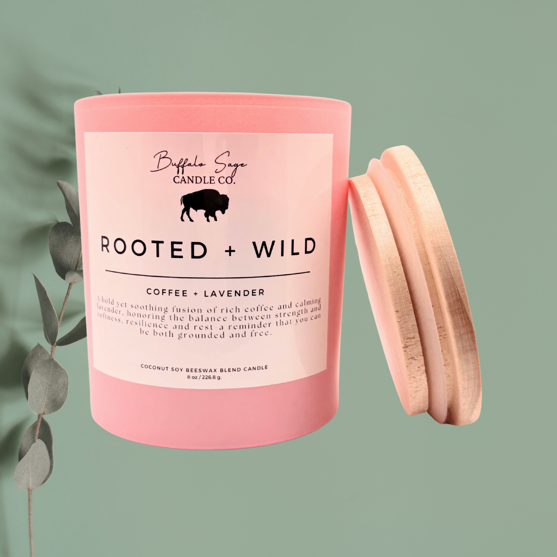 8 oz Rooted + Wild Candle