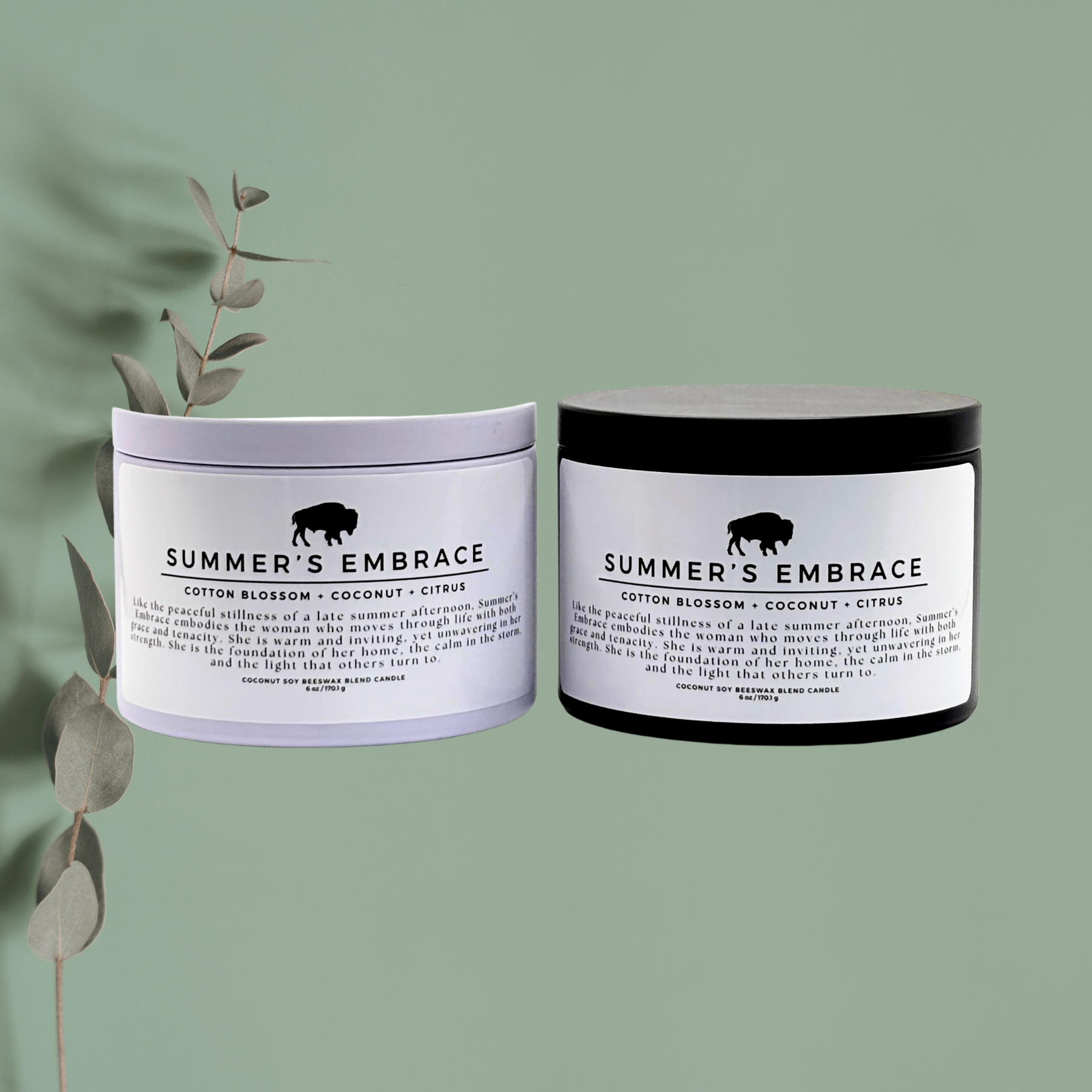6 oz Summer's Embrace Candle