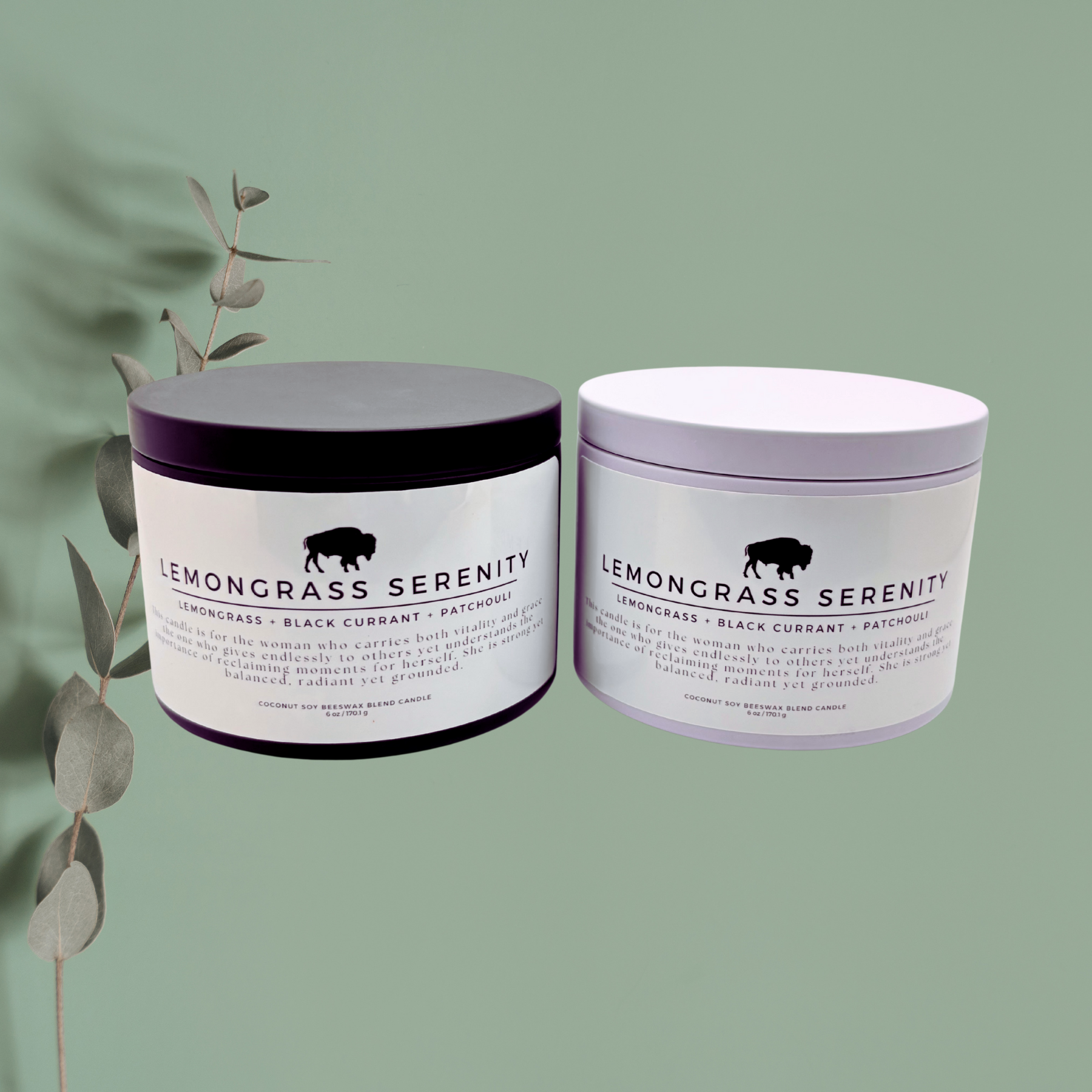 6 oz. Lemongrass Serenity Candle