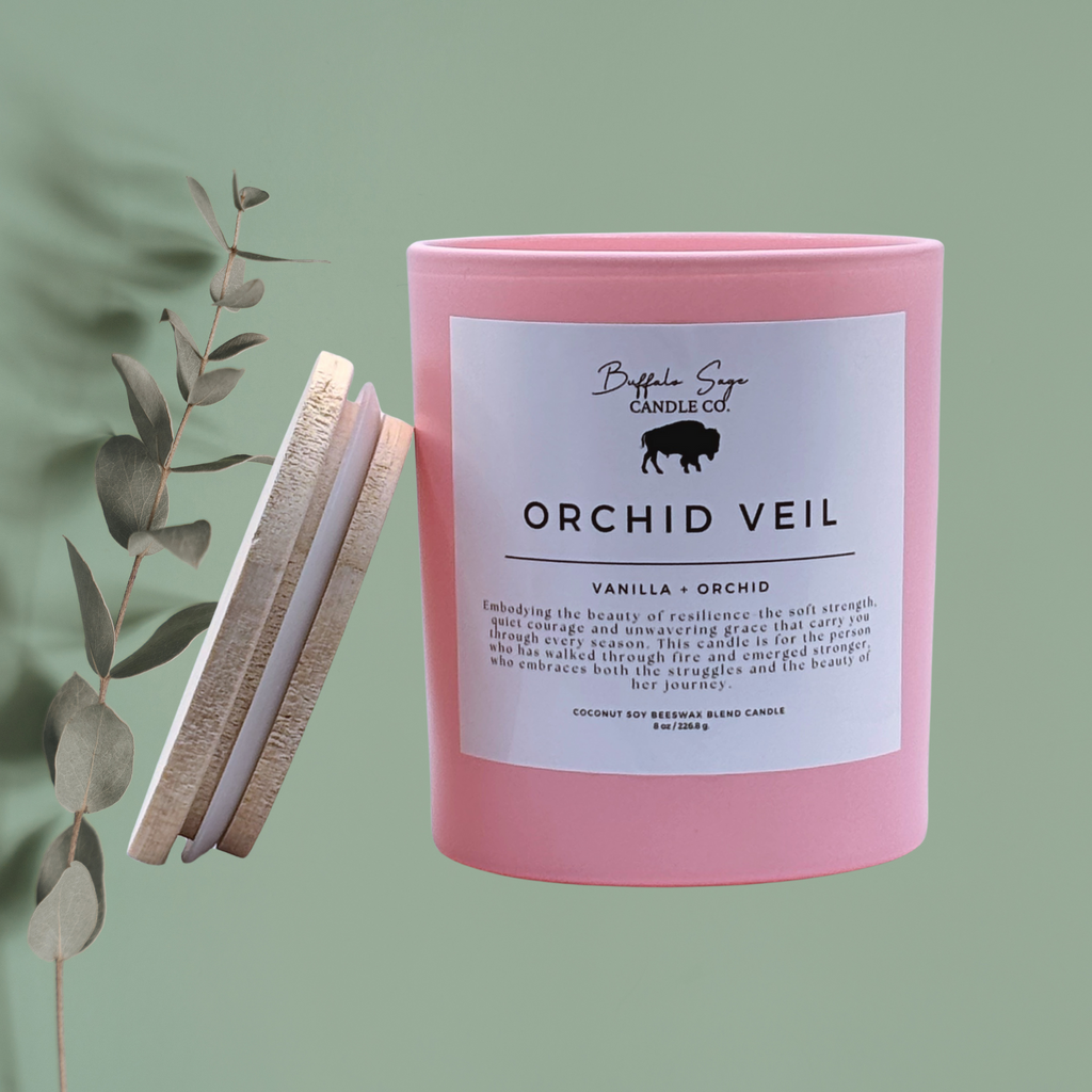 8 oz Orchid Veil Candle