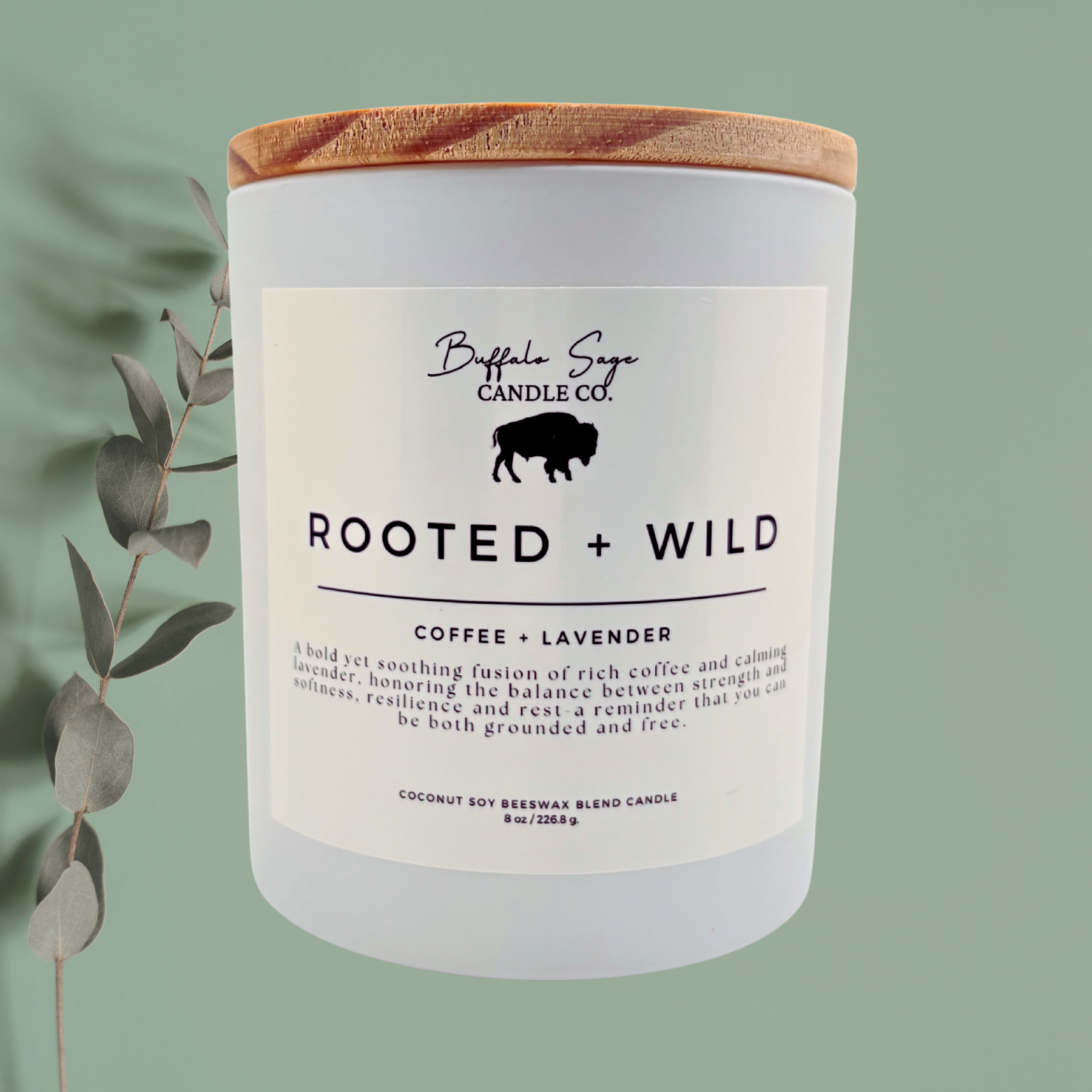 8 oz Rooted + Wild Candle