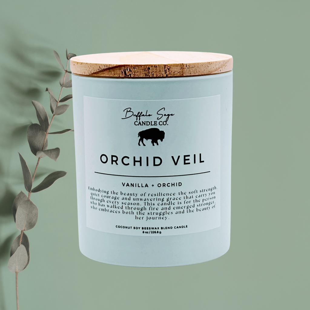 8 oz Orchid Veil Candle