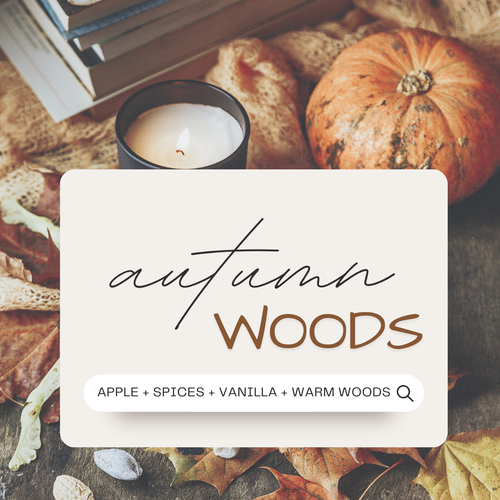 8 oz Autumn Woods Candle-Single Wick