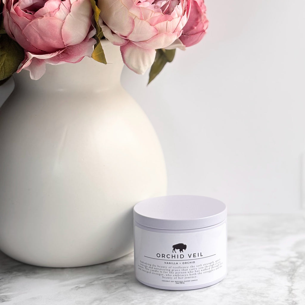 6 oz Orchid Veil Candle