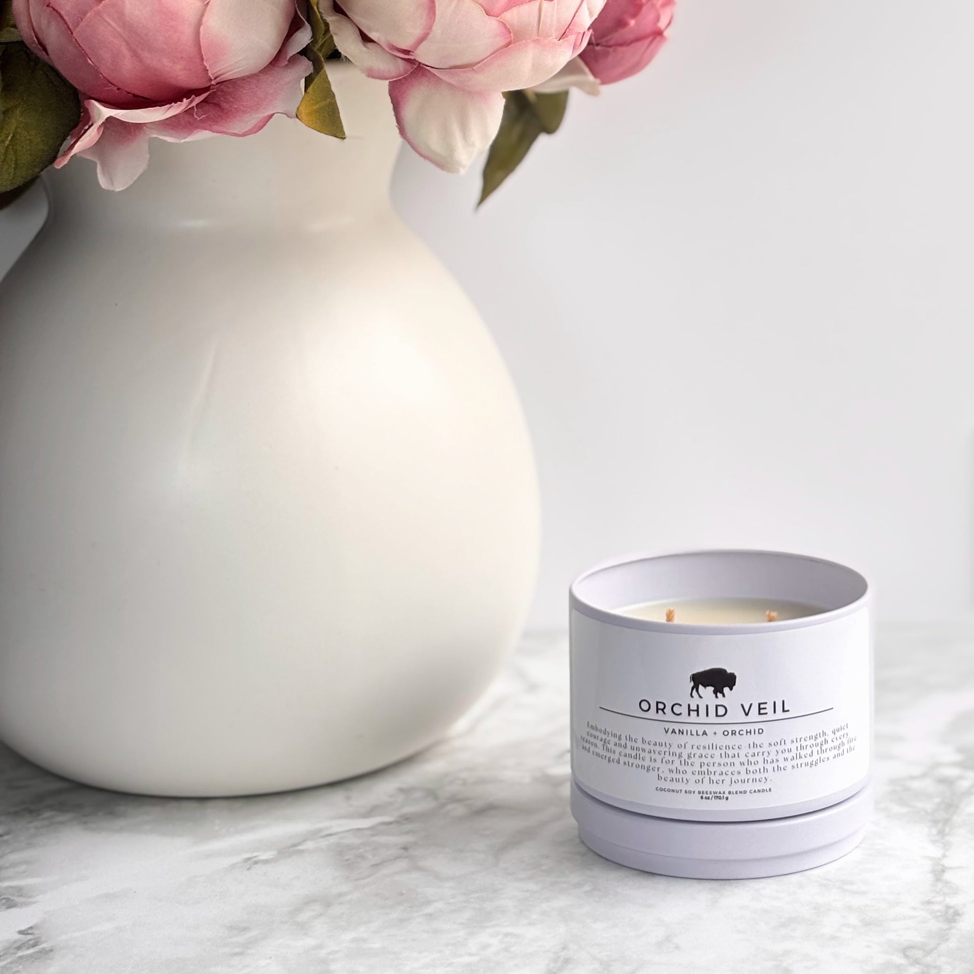 6 oz Orchid Veil Candle