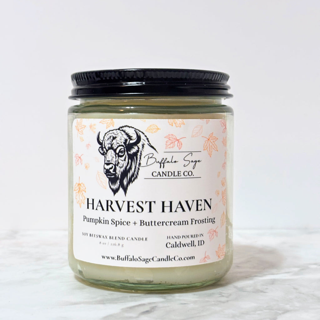 8 oz Harvest Haven Candle-Single Wick
