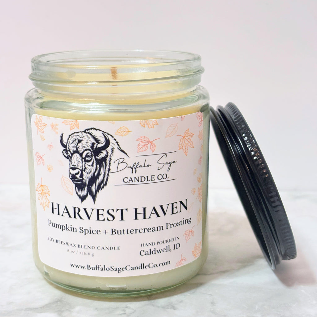 8 oz Harvest Haven Candle-Single Wick