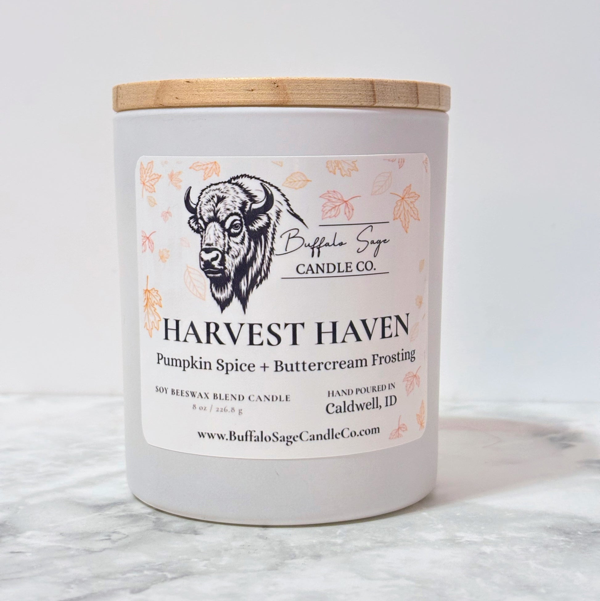 8 oz Harvest Haven Candle-Double Wick