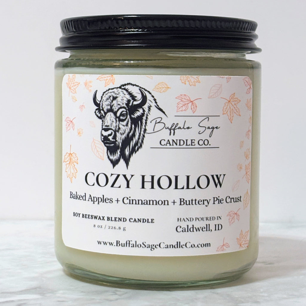 8 oz Cozy Hollow Candle-Single Wick