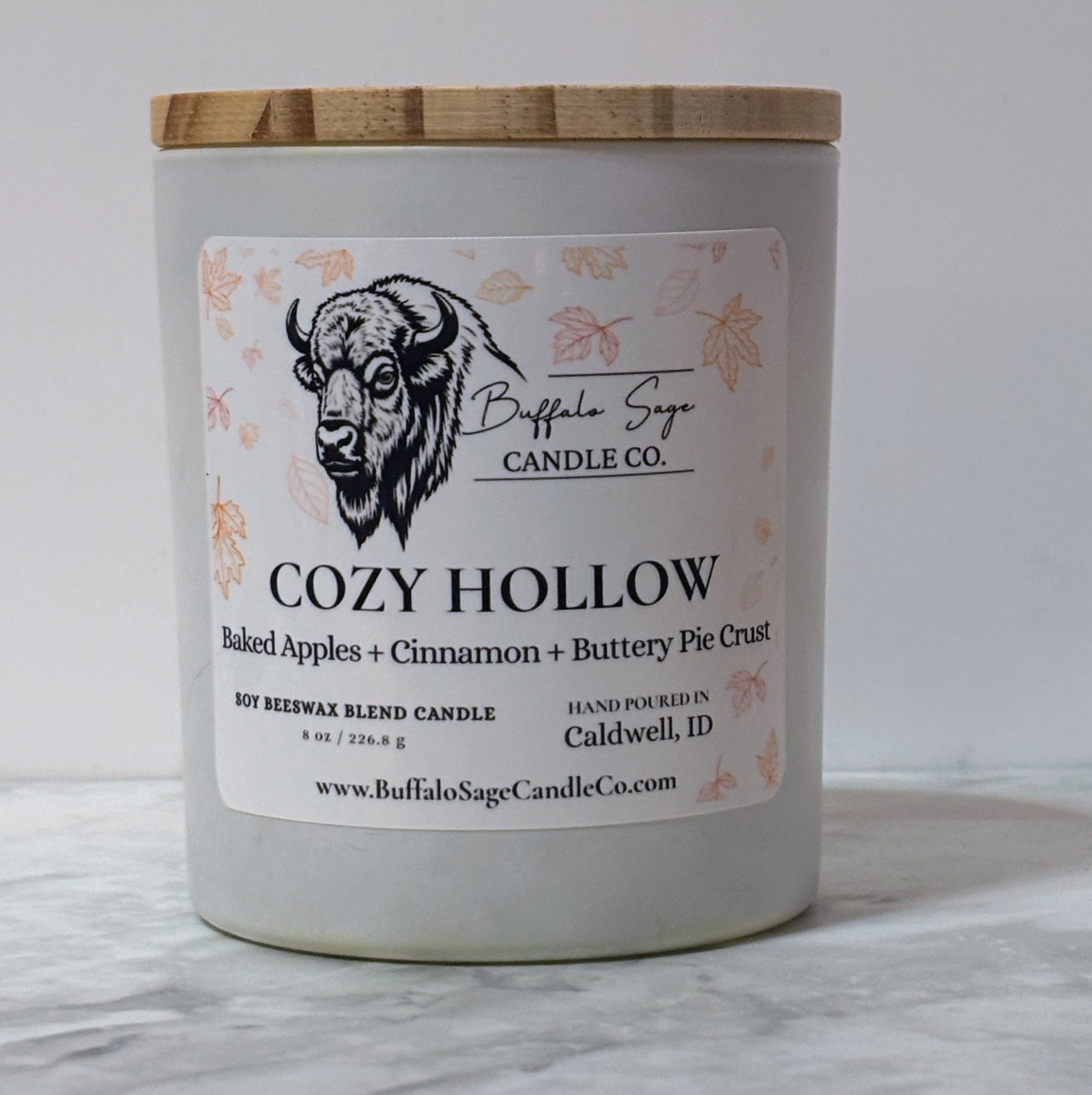 8 oz. Cozy Hollow Candle-Double Wick