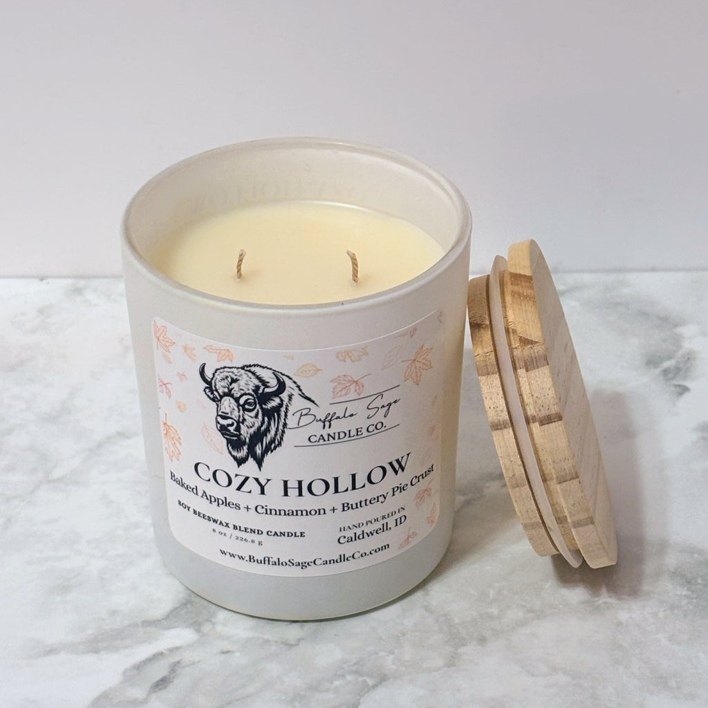 8 oz. Cozy Hollow Candle-Double Wick