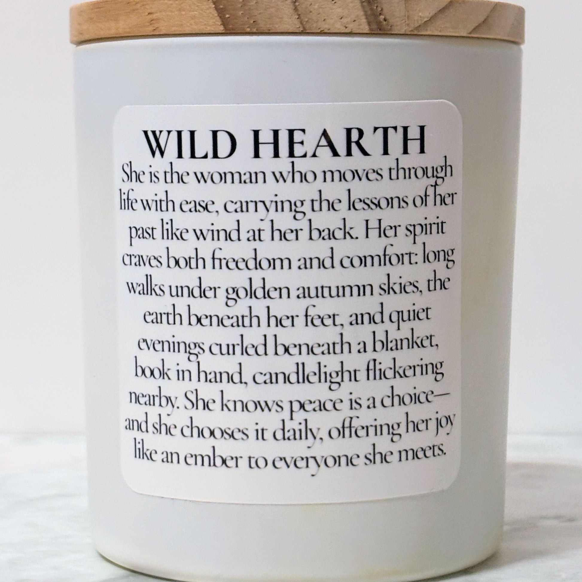 8 oz Wild Hearth Candle-Double Wick