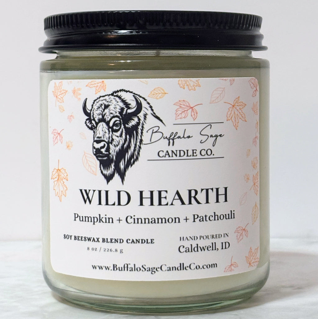 8 oz Wild Hearth Candle-Single Wick
