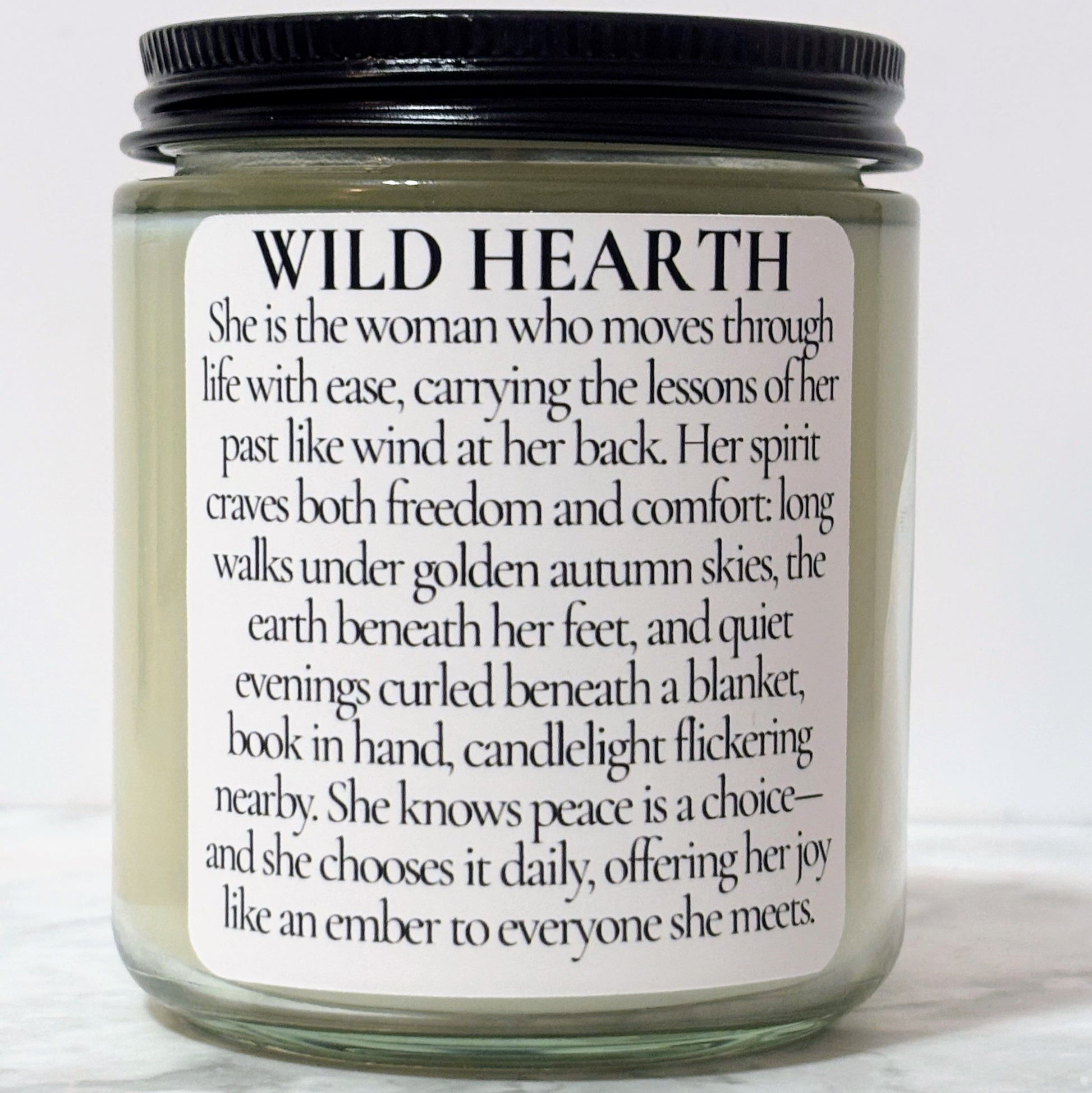 8 oz Wild Hearth Candle-Single Wick