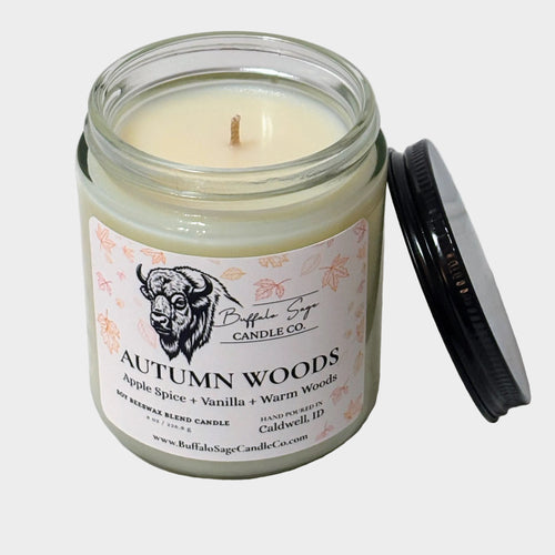 8 oz Autumn Woods Candle-Single Wick